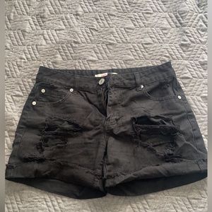Distressed Shorts